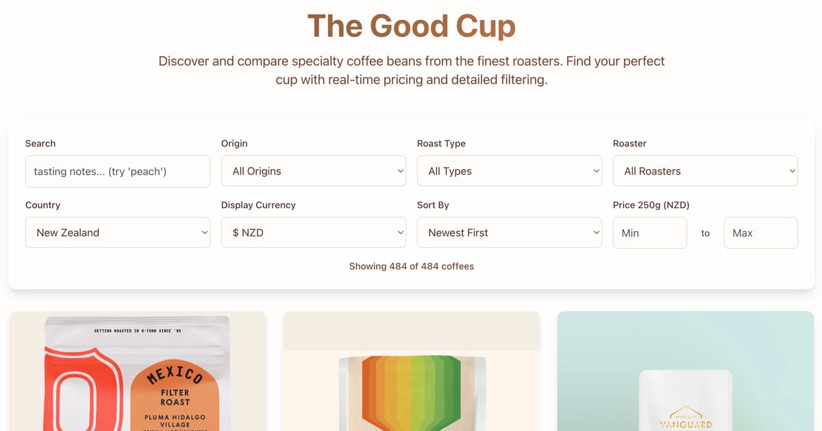 The Good Cup Coffee